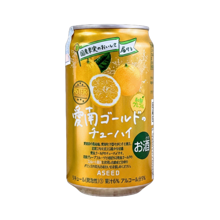 Aseed Chu-Hi Sparkling Grapefruit Ainan Gold Cocktail 350ml (5%)