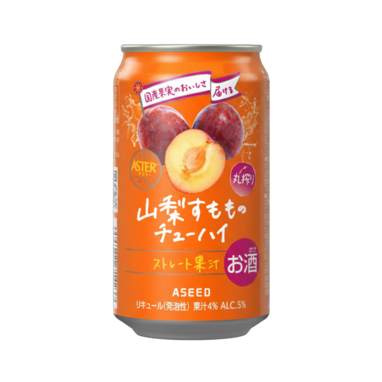 Aseed Chu-Hi Yamanashi Sparkling Plum Cocktail 350ml (5%)