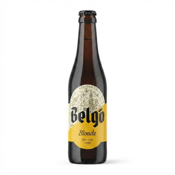 Belgo Blonde, Belgian Blonde Ale, Belgo Beer, Belgian-style beer, craft beer Vietnam, Vietnamese craft beer, blonde ale, premium beer, 5.9% beer, 19 IBU, DrinkSoi