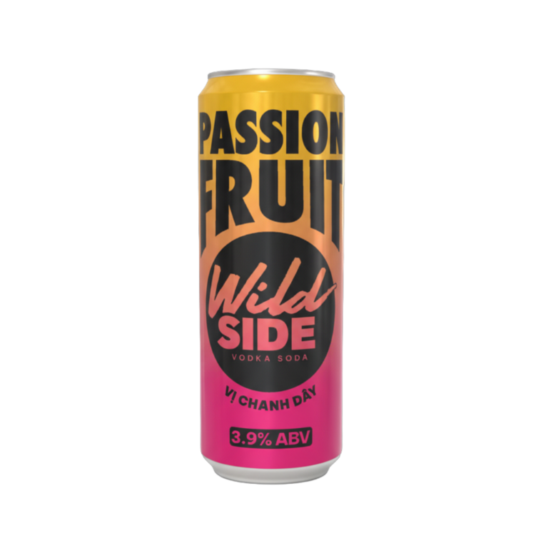 Wildside Passionfruit Vodka Soda 3.9%