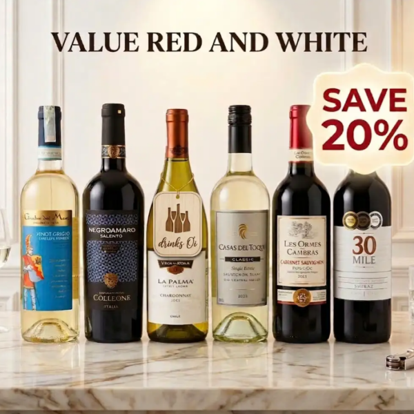 VALUE RED AND WHITE