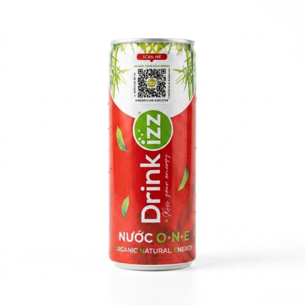 O.N.E Organic Natural Energy Drink 250ml can