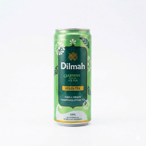 Dilmah Green Tea Jasmine 330ml bottle