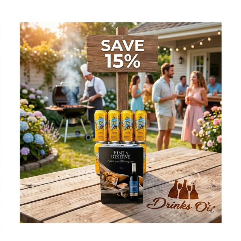BBQ Bundle drinks selection
